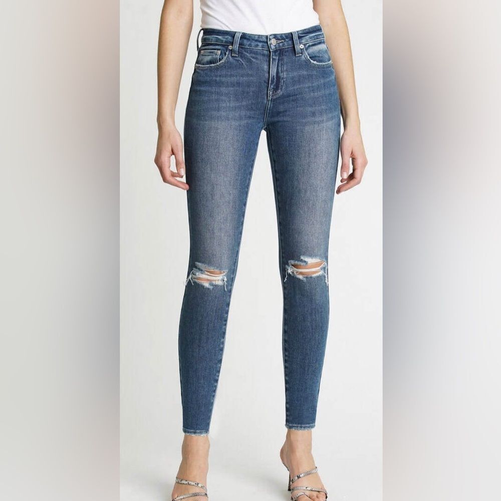 Pistola Audrey Mid Rise Skinny Jeans Indigo blue size 8 Stitch Fix‎ nwt